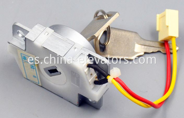 Interruptor de llave LOP de estación base de ascensor OTIS OTIS Elevator Base Station LOP Key-operated Switch